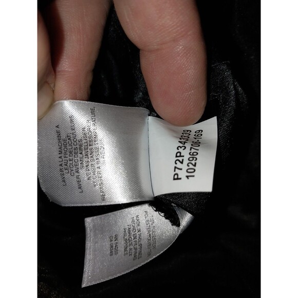 Nine West Glam Rocks Metallic Gold & Black Halter Dress 6P - Picture 6 of 6